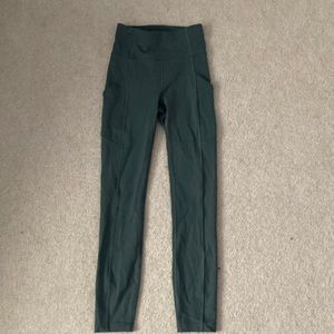 Lululemon Align High Rise Leggings - 28” - color Dark Olive